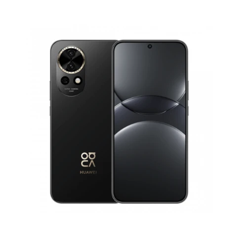 HUAWEI nova 13 Smartphone, 12GB+256GB, 6.7-inch OLED flat-edge screen, 60 MP Front Ultra-Wide Portrait Camera, AI Best Expression, 100W HUAWEI SuperCharge Turbo, 5000mAh Battery, Care+, Black